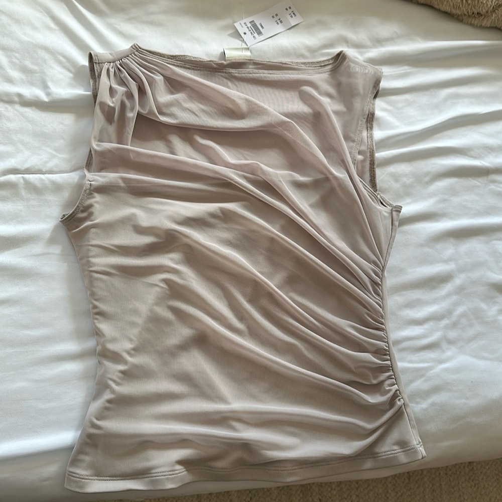 NWOT Abercrombie Mesh tank